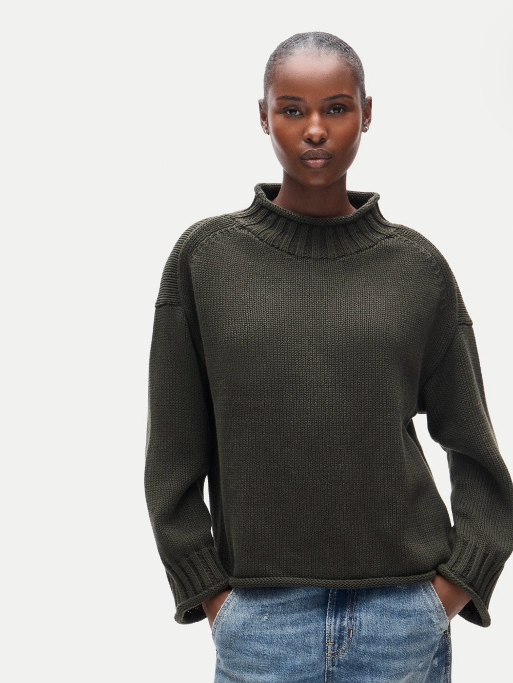 J Crew Women’s Rollneck Sweater